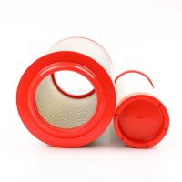 K2040空气滤芯适用成都王牌757B777农用车重汽豪曼南骏货车滤清器