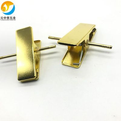 厂家直销 大量防金色衣架裤夹配件 U型插夹片