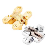 隐藏折叠门十字铰链 平面暗藏合页 翻板合页 加强柜门铰链M60*15