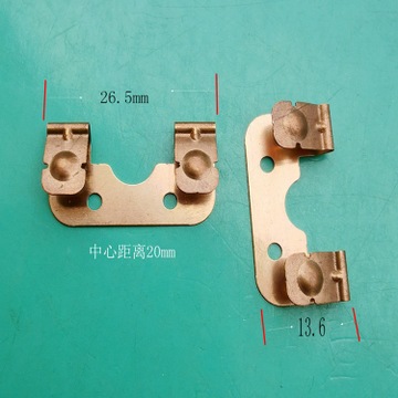 工厂生产磷青铜电池弹片正负极电源接触片导电片铍铜镀金小弹片