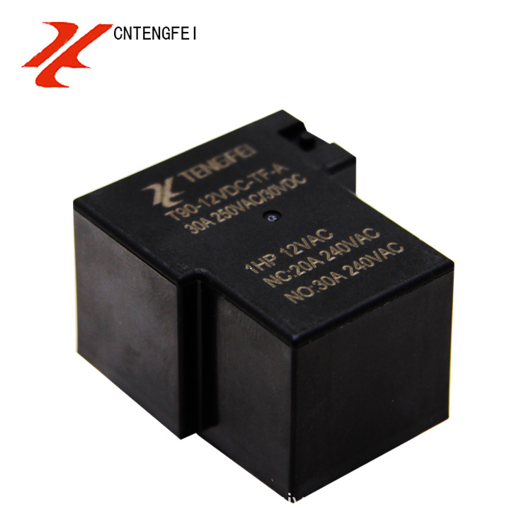 厂家直销空调大功率30A 12V继电器sla-12vdc-sl-a T90继电器15F