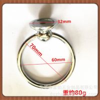 锌合金吊环拉手沙发吊环装饰白色仿古大吊环拉手家具拉手厂家直销