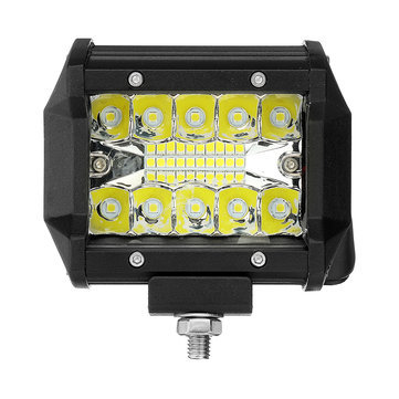 跨境电商LED长条灯60W越野车卡车汽车三排4寸LED工作灯批发