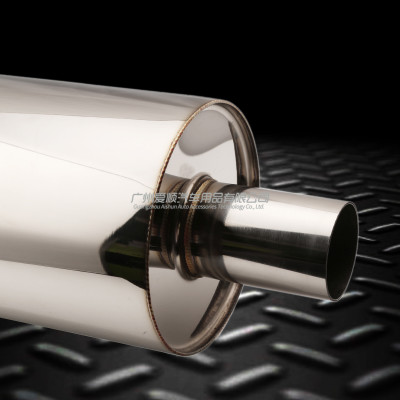 大号加厚304不锈钢改装排气管/汽车改装直排管/跑车音直排鼓图1