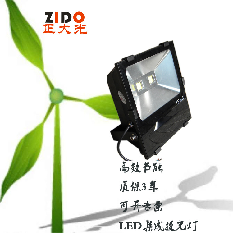 100W投光灯工厂直销 广告灯 泛光灯 用于车间 仓库照明