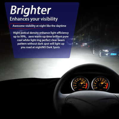 跨境车灯汽车led大灯 h4新款F32迷你led前大灯透镜摩托车灯厂家