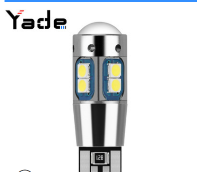LED示宽灯T10 3030 10SMD 汽车canbus解码高亮小灯 牌照灯 阅读灯