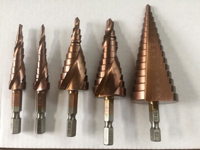 M35 五件套超硬阶梯钻4-32，6-24，4-22，3-12，4-12