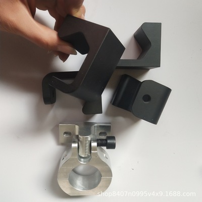 CNC机加工 铝合金金属精密五金加工 氧化黑处理 来图询价