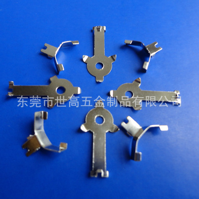 生产环保2032电池专用电池弹片CR2025正负极弹片电池片加定加工