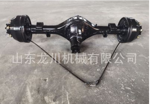 厂家生产直销121油刹后桥，212油刹后桥，汽油三轮车后桥微卡后桥图1