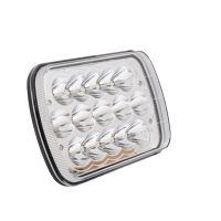 45W大功率车灯5英寸方形卡车灯越野改装头灯10-30DC跨境供应