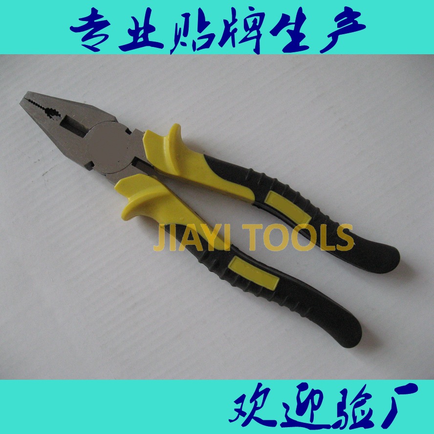 欧式 花腮钳 45钢 老虎钳 专业工厂 贴牌生产 工业级 钢丝钳