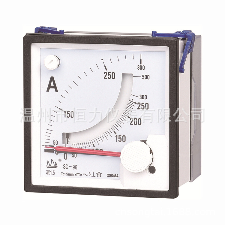 厂家供应SD-96需量表三针表指针式电流测量仪表阻燃耐温电流表