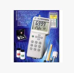 PH值测试仪 可记录型PH值计(RS232)TES-1380K 台湾泰仕酸碱度计