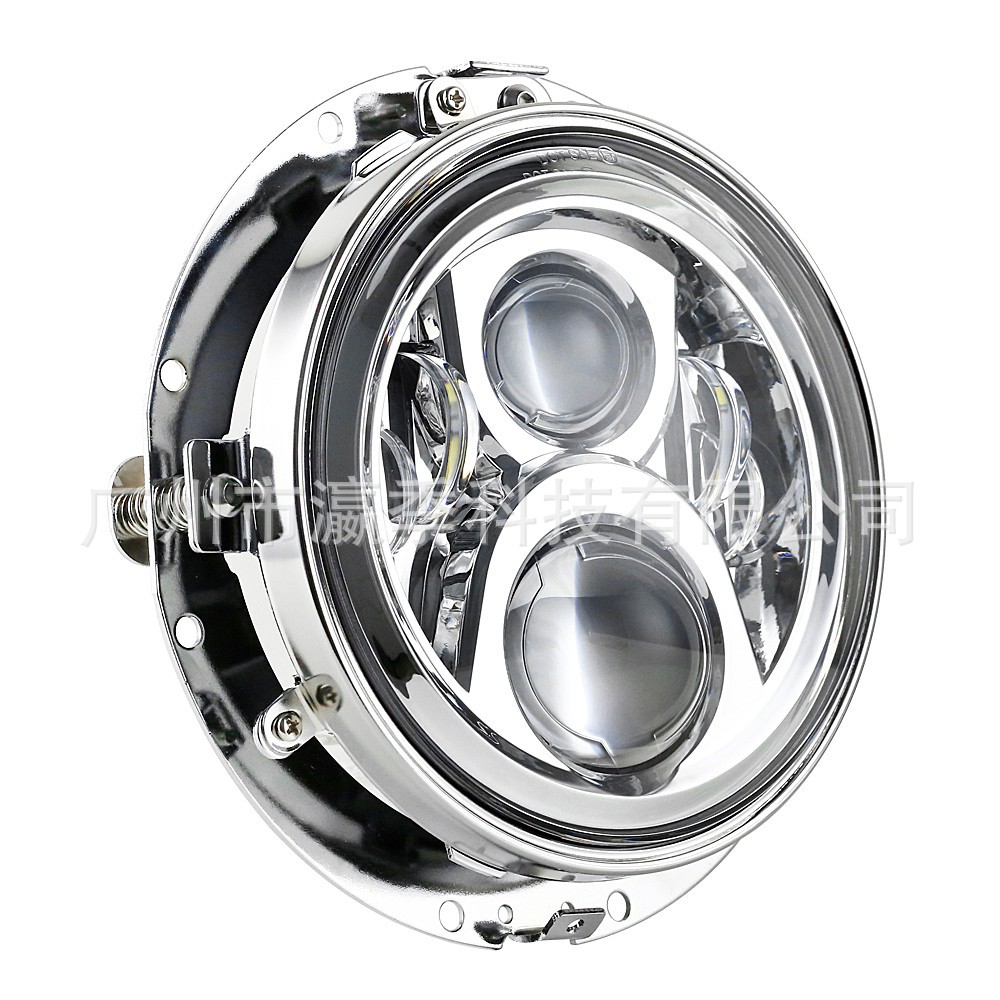 7寸牧马人大灯支架 适用吉普前大灯安装支架 哈雷摩托车大灯支架