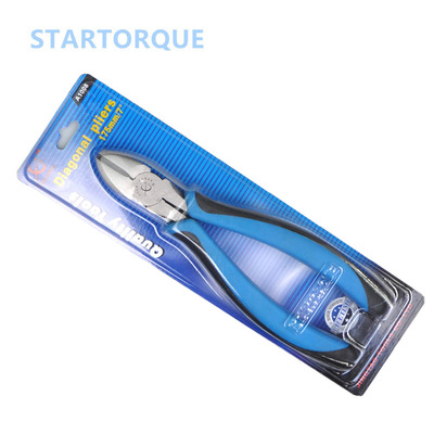 拓卡6寸8寸斜嘴钳斜口钳斜咀钳剪线钳电工钳Cr-mo铬钼钢