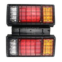 LED尾灯 五十铃/40LED铁架刹车灯 网罩货车后尾灯塑料转向灯WD-08