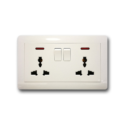 电源电器 ingelec红绿开关墙壁开关墙壁插座英式法式欧式YAKI图1