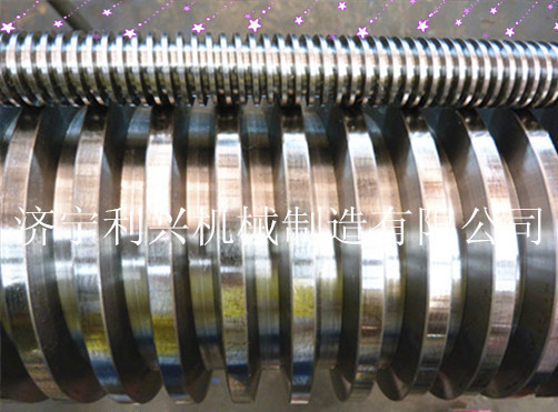 利兴机械来图加工定做 大直径精密梯形丝杆配铝青铜螺母加工