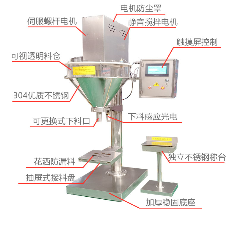 天鲁半自动粉末包装机