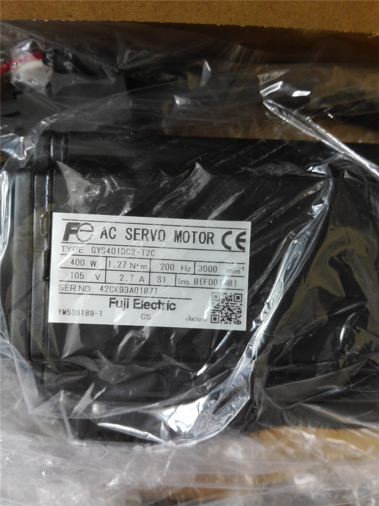 供应富士伺服电机GYS751D5-RC2-B