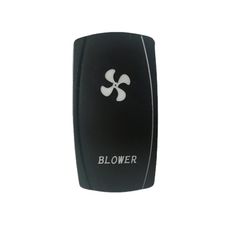 24V汽车船型开关改装上下箭头游艇三档自锁RND白光前进后退