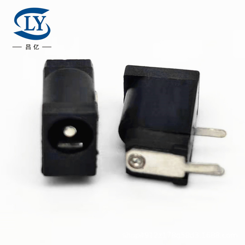 批发DC电源插座DC-002 直流电源插口 3.5*1.0/1.3mm接口充电口图1