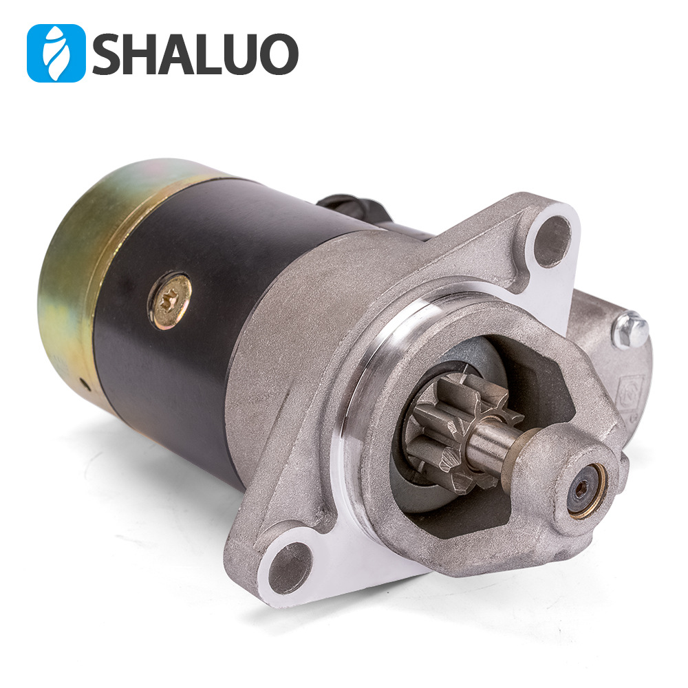 柴油马达发动机水泵电起动马达起动机QD114 QD114A 0.8KW 顺逆图1