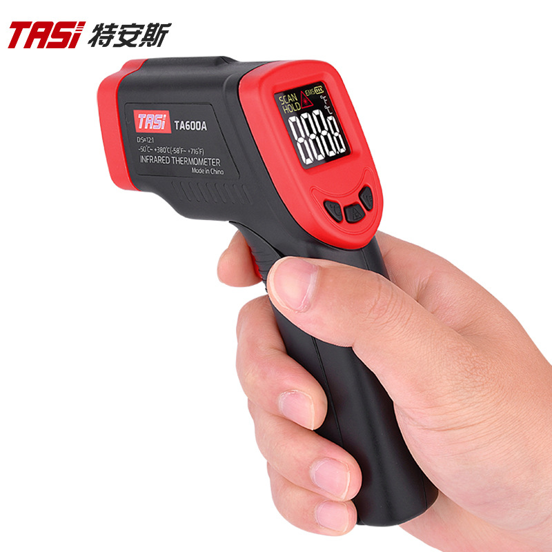 特安斯TA600A测温仪红外测温仪工业红外线测温枪厨房用电子温度计