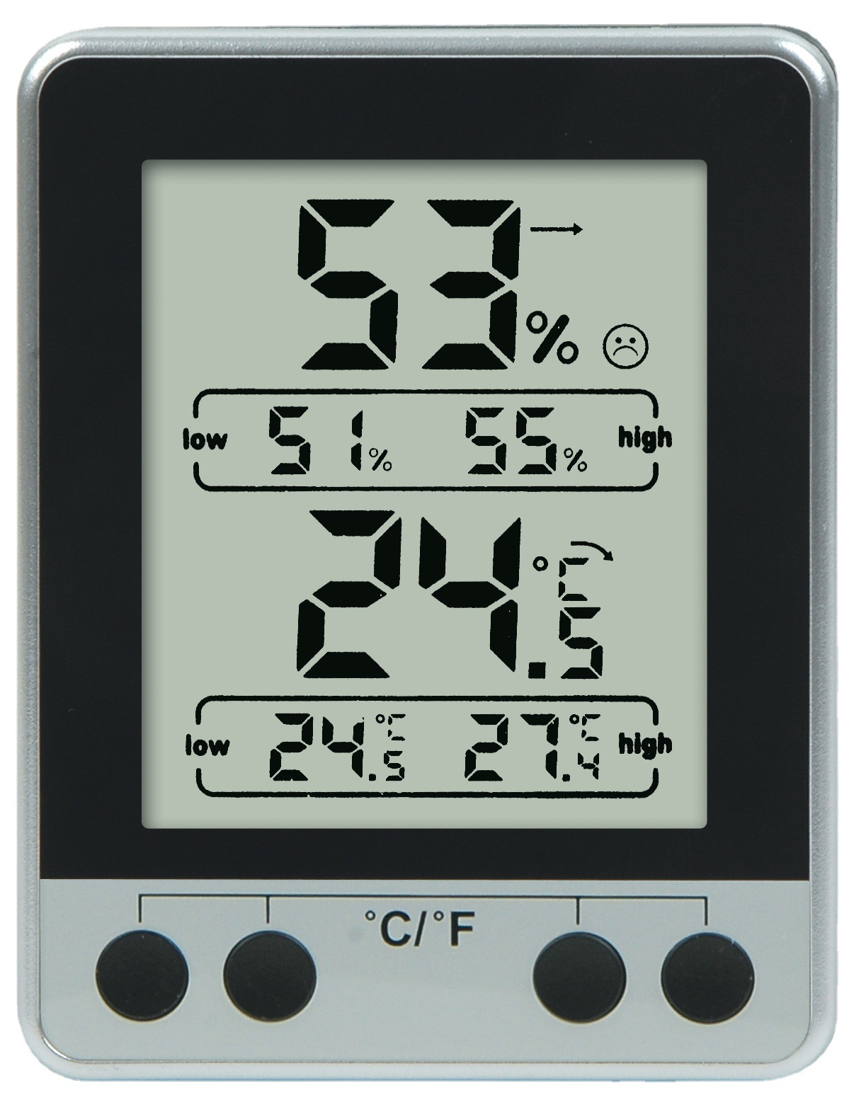 现货新品温度计高精度室内家用电子温度表数显温湿度计