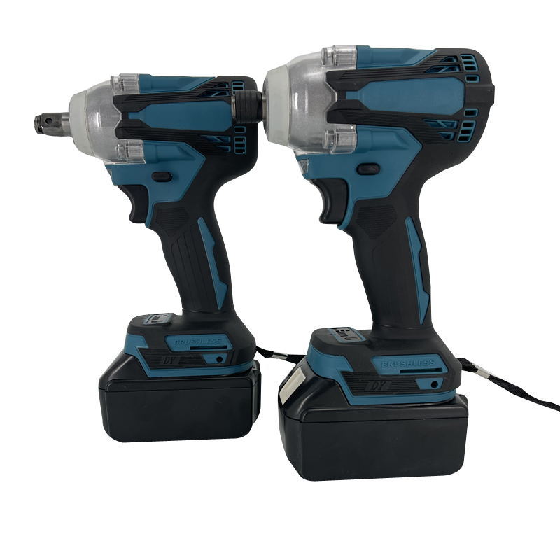 批发电动扳手无刷大扭力冲击锂电扳手电动风炮汽修工具