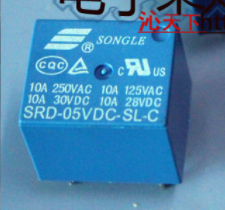 全新原装 SRD-05VDC-SL-C SRD-05V继电器 T73-5V 5脚