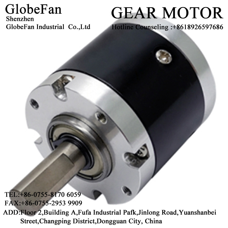 GF-38mm【行星减速箱】葫芦膜充气气泡机电机大力矩减速箱马达