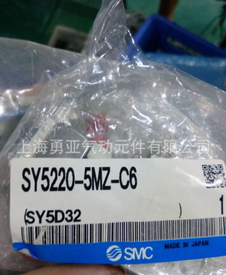SMC电磁阀SY5220-BYO-01F 原装正品SMC电磁阀SY5220系列特价出售