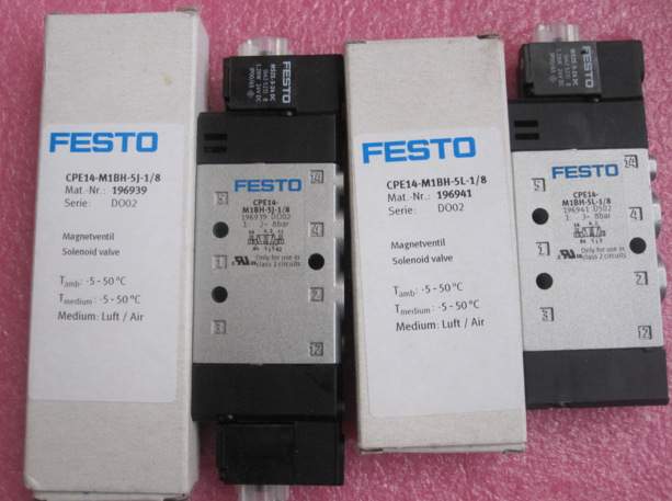 德国正品 FESTO电磁阀 CPE24-M1H-5/3E-3/8 170267 MSFG-24 45 27
