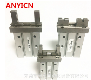 厂家直销气动手指气缸两三指平行气爪机械手配件MHZL2HFZ特价促销