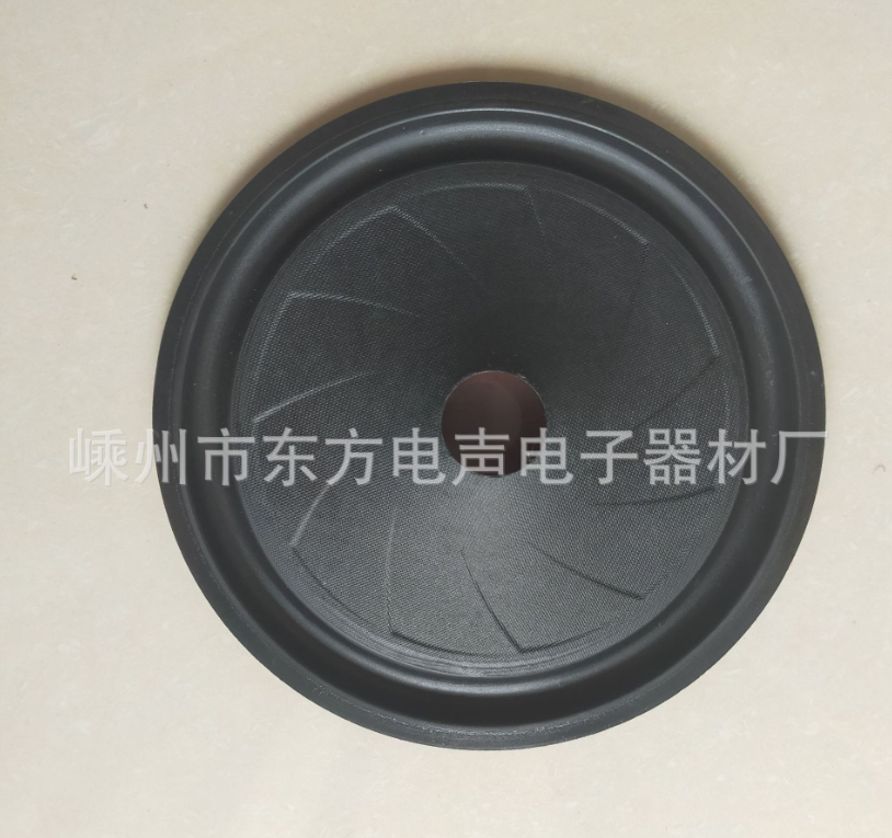 厂家生产电声配件 6.5寸橡盆 枫叶型喷漆盆 音盆 喇叭配件