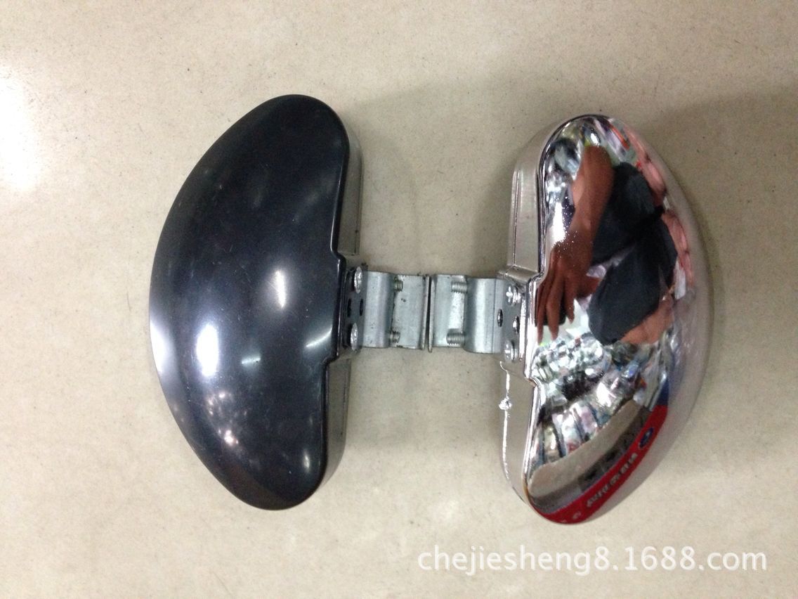 汽车镜上镜 盲点镜倒车镜教练镜后视镜辅助镜 室内镜黑色观后镜子图1