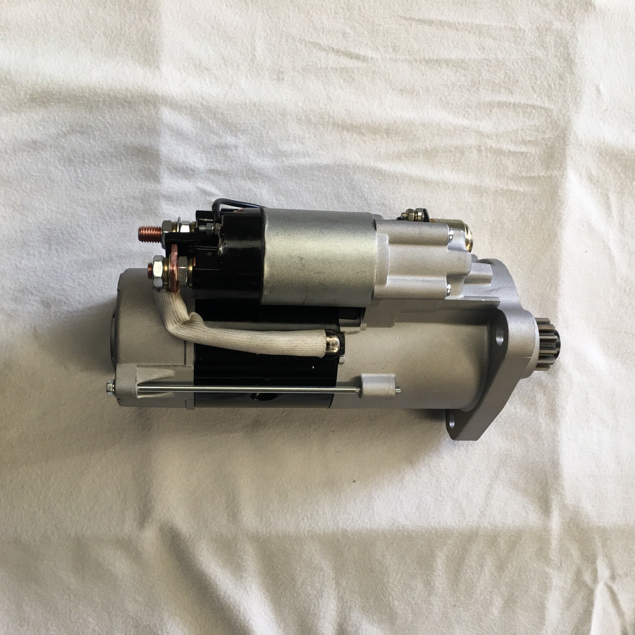 适用于克拉斯青贮机950奔驰OM502LA起动机图1