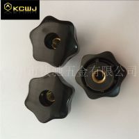 穿孔塑胶螺母 手拧螺母 塑料螺母 梅花手拧螺母 塑料手柄