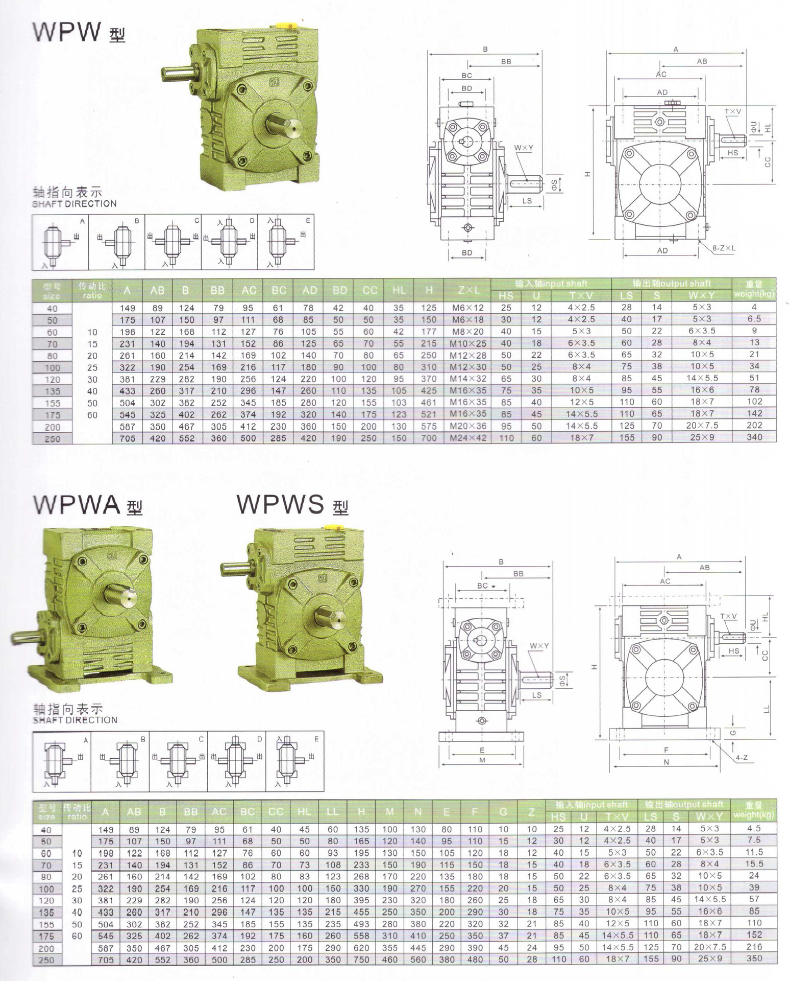 台一减速机资料10