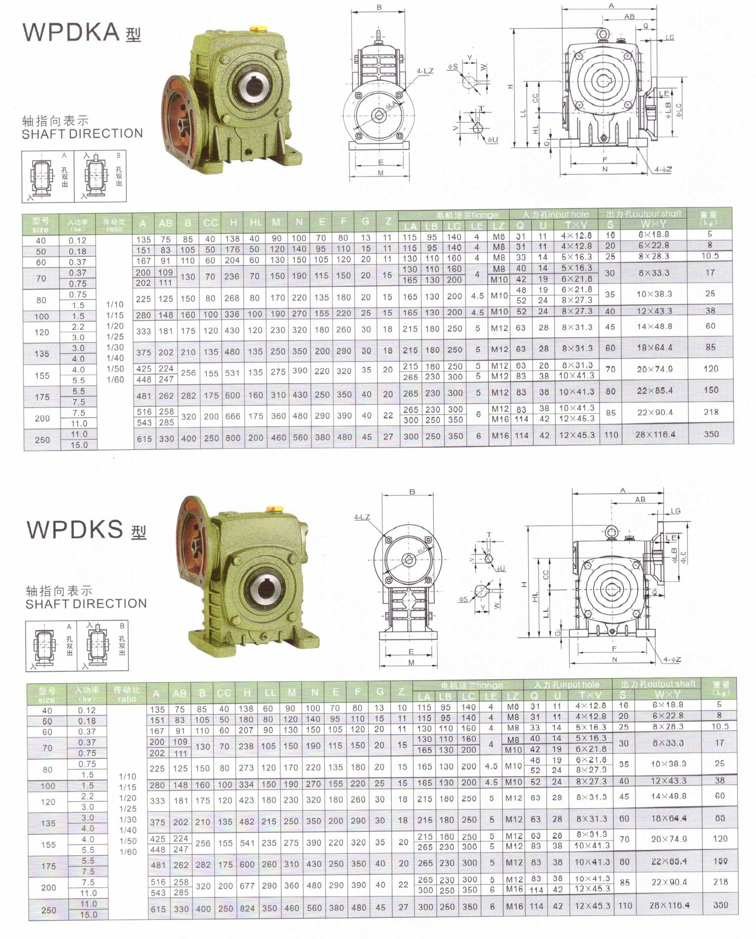 台一减速机资料9
