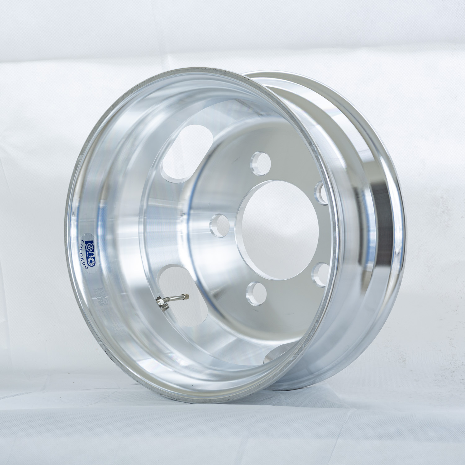 锻造中巴车铝圈 考斯特 中巴车钢圈铝圈16英寸轮辋700-16轮胎