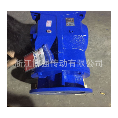 蜗轮蜗杆减速机厂家直供齿轮减速机 K187斜齿轮硬齿面减速机电机图4