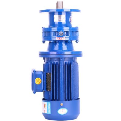 普斯立式BLD摆线针轮减速机三相380V加药桶搅拌机减速器铜芯图2