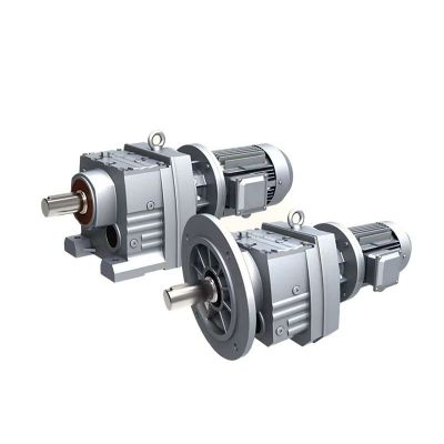 厂家直供R系列蜗杆立卧式斜齿轮减速机变速机硬齿轮R107减速机图5