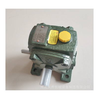 现货批发小型蜗轮蜗杆减速机 铸铁壳立式单级wpa涡轮蜗杆减速机图2