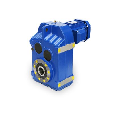 F系列轴装齿轮减速机 FA87空心轴立式法兰防锈低噪音斜齿轮变速箱图5