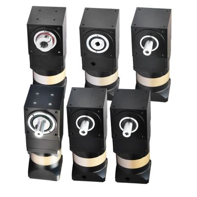 厂家直供步进兰输出换向器配精密行星减速机双轴孔通伺服转角齿轮图3